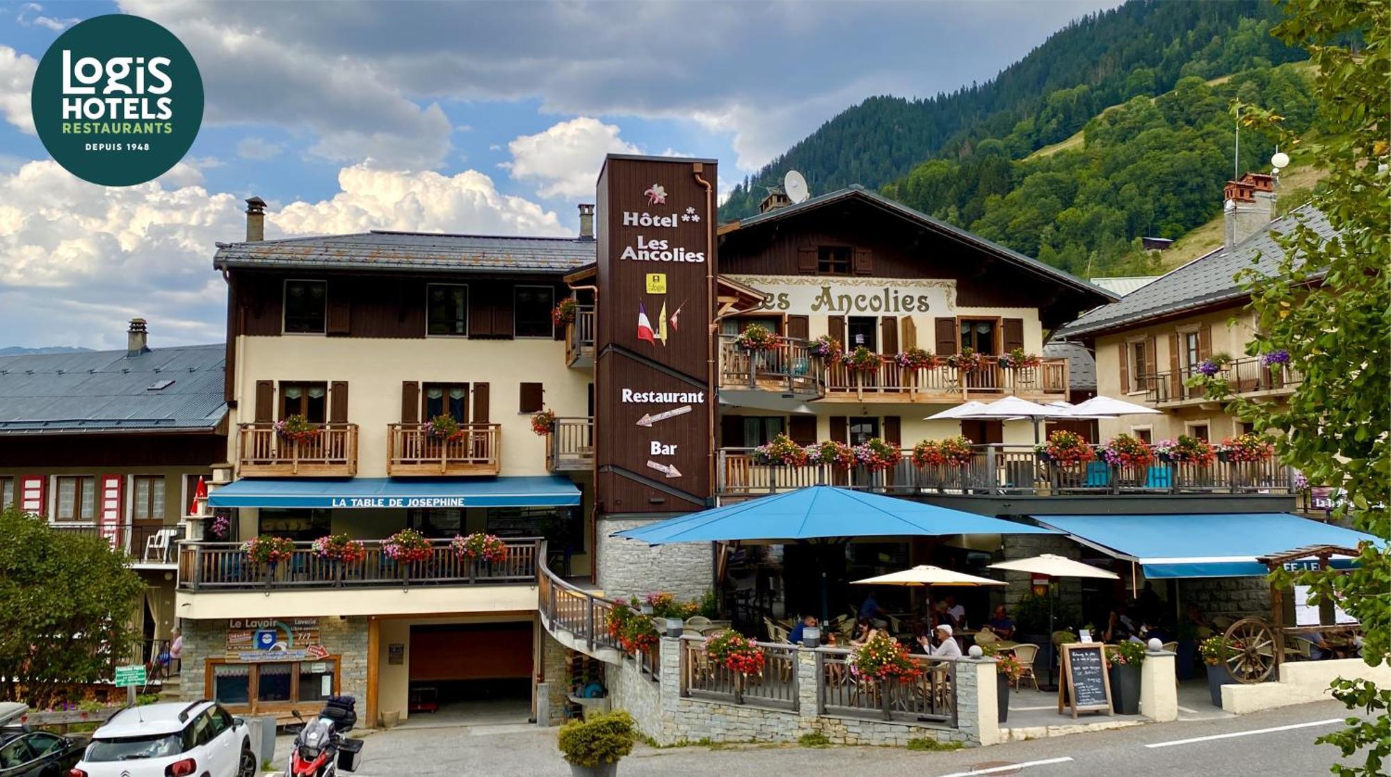 Logis Hotel Les Ancolies Arêches Zewnętrze zdjęcie