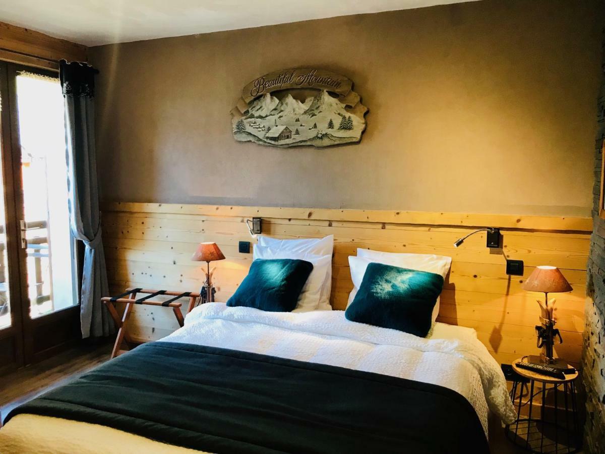 Logis Hotel Les Ancolies Arêches Zewnętrze zdjęcie